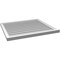 Ekena Millwork Vertical Surface Mount PVC Gable Vent: Functional, w/ 2"W x 2"P Brickmould Sill Frame, 36"W x 32"H GVPVE36X3203SF - alternate 2